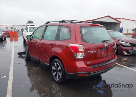 2017 Subaru Forester 2.5I из США, поврежденный, VIN JF2SJABC5HH460997